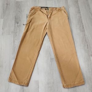 Men's G.H. Bass Pants 36x34 Tan